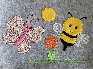 Stickdatei Doodle Applikation Tiere Set 851/2 - Sewando
