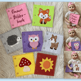 Stickdatei Bilderbuch Waldtiere Set 852 - Sewando