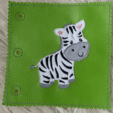 Stickdatei Buch Zoo Tiere Appliaktion Set 852 - Sewando
