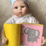 Stickdatei Buch Zoo Tiere Appliaktion Set 852 - Sewando
