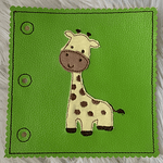 Stickdatei Buch Zoo Tiere Appliaktion Set 852 - Sewando