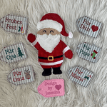Stickdatei Weihnachten Anhänger Set 050a - Sewando
