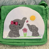 Stickdatei Elefant Applikation Set 860 - Sewando