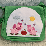 Stickdatei Schwein Applikation Set 860 - Sewando