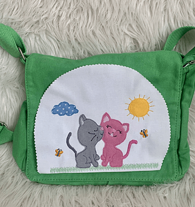 Stickdatei Katze Applikation Set 860 - Sewando