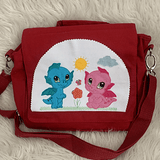 Stickdatei Drache in Love Applikation Set 860 - Sewando