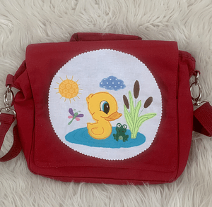 Stickdatei Entchen am Teich Applikation Set 860 - Sewando