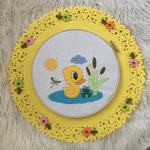 Stickdatei Entchen am Teich Applikation Set 860 - Sewando