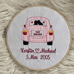 Stickdatei Doodle Hochzeitsauto Set 862 - Sewando