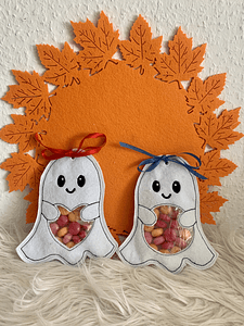 Stickdatei Geist In the Hoop für Süßigkeiten Halloween Set 869b - Sewando