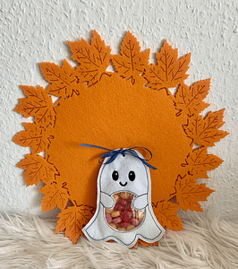 Stickdatei Geist In the Hoop für Süßigkeiten Halloween Set 869b - Sewando