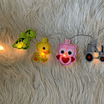 Stickdatei Lichterkette Tiere Kinder Set 866 - Sewando