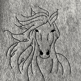 Stickdatei Equidenpass Pferdepass Impfpass Set 870 Outline - Sewando