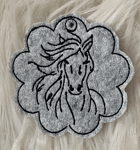 Stickdatei Equidenpass Pferdepass Impfpass Set 870 Outline - Sewando