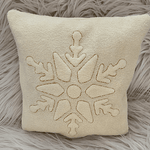 Stickdatei 3D Schneeflocke Winter Weihnachten Maschinenstickerei 882 Puffi - Sewando