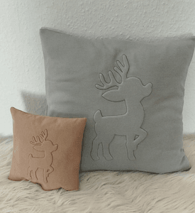 Stickdatei 3D Rentier Weihnachten Set 874 Hirsch - Sewando