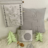 Stickdatei 3D Rentier Weihnachten Set 874 Hirsch - Sewando