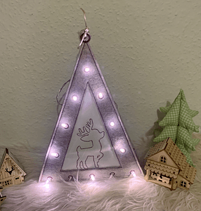Stickdatei Lichtbaum Schwibbogen Pyramide Weihnachten Set 886 - Sewando