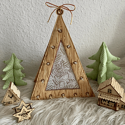 Stickdatei Lichtbaum Schwibbogen Pyramide Weihnachten Set 886 - Sewando
