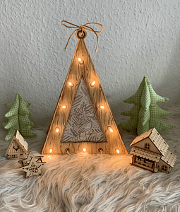 Stickdatei Lichtbaum Schwibbogen Pyramide Weihnachten Set 886 - Sewando