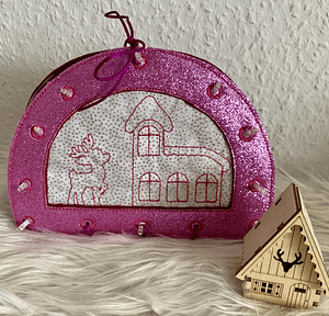 Stickdatei Lichtbogen Schwibbbogen Weihnachten Set 889 Fensterdeko - Sewando