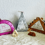 Stickdatei Lichtbogen Schwibbbogen Weihnachten Set 889 Fensterdeko - Sewando