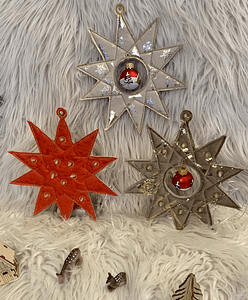 Stickdatei Stern Weihnachten Fensterdeko Set 893 - Sewando