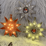Stickdatei Stern Weihnachten Fensterdeko Set 893 - Sewando