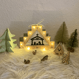 Stickdatei Lichterbogen Schwibbogen Weihnachten Set 894 - Sewando