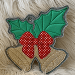 Stickdatei Weihnachten Fensterdeko Glocke In the Hoop Set 896 - Sewando