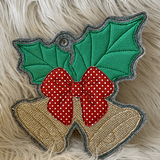 Stickdatei Weihnachten Fensterdeko Glocke In the Hoop Set 896 - Sewando