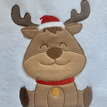 Stickdatei Weihnachten Doodle Rentier Elch Set 900 - Sewando