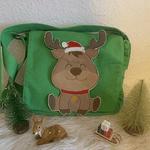 Stickdatei Weihnachten Doodle Rentier Elch Set 900 - Sewando