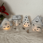 Stickdatei Winterdorf Set 1 Set 768 10x10 - Sewando