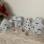 Stickdatei Winterdorf Set 1 Set 768 10x10 - Sewando