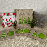 Stickdatei Tannenbaum Patchwork Set 905 - Sewando