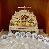 Stickdatei Weihnachten Krippe LED Set 906 - Sewando