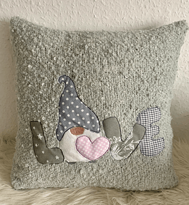 Stickdatei Doodle Wichtel Gnome in Love Set 907 - Sewando
