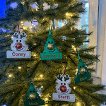 Stickdatei Weihnachten Tannenbaum Rentier mit Schoki Nase Set 905 - Sewando
