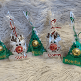 Stickdatei Weihnachten Tannenbaum Rentier mit Schoki Nase Set 905 - Sewando