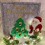 Stickdatei Geldbaum für Weihnachten Tannenbaum Doodle Set 910 - Sewando