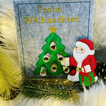 Stickdatei Geldbaum für Weihnachten Tannenbaum Doodle Set 910 - Sewando