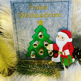 Stickdatei Geldbaum für Weihnachten Tannenbaum Doodle Set 910 - Sewando