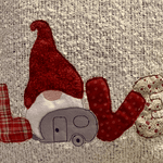 Stickdatei Doodle Wichtel Gnome in Love mit Wohnwagen Set 907 - Sewando