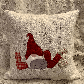Stickdatei Doodle Wichtel Gnome in Love mit Wohnwagen Set 907 - Sewando
