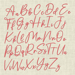 Stickdatei Schrift ca. 25mm Set 911 - Sewando