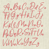 Stickdatei Schrift ca. 25mm Set 911 - Sewando