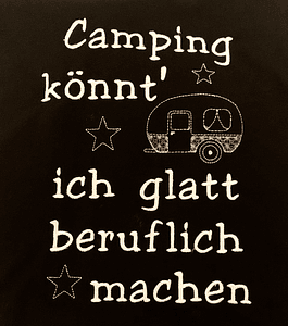 Stickdatei Camping Wohnwagen Maschinenstickerei Set 912 - Sewando