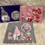 Stickdatei Mug Rug Doodle Wichtel Gnome in Love Set 907 - Sewando