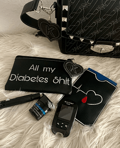 Stickdatei Tasche für Diabetes Set 917 Kosmetiktasche - Sewando